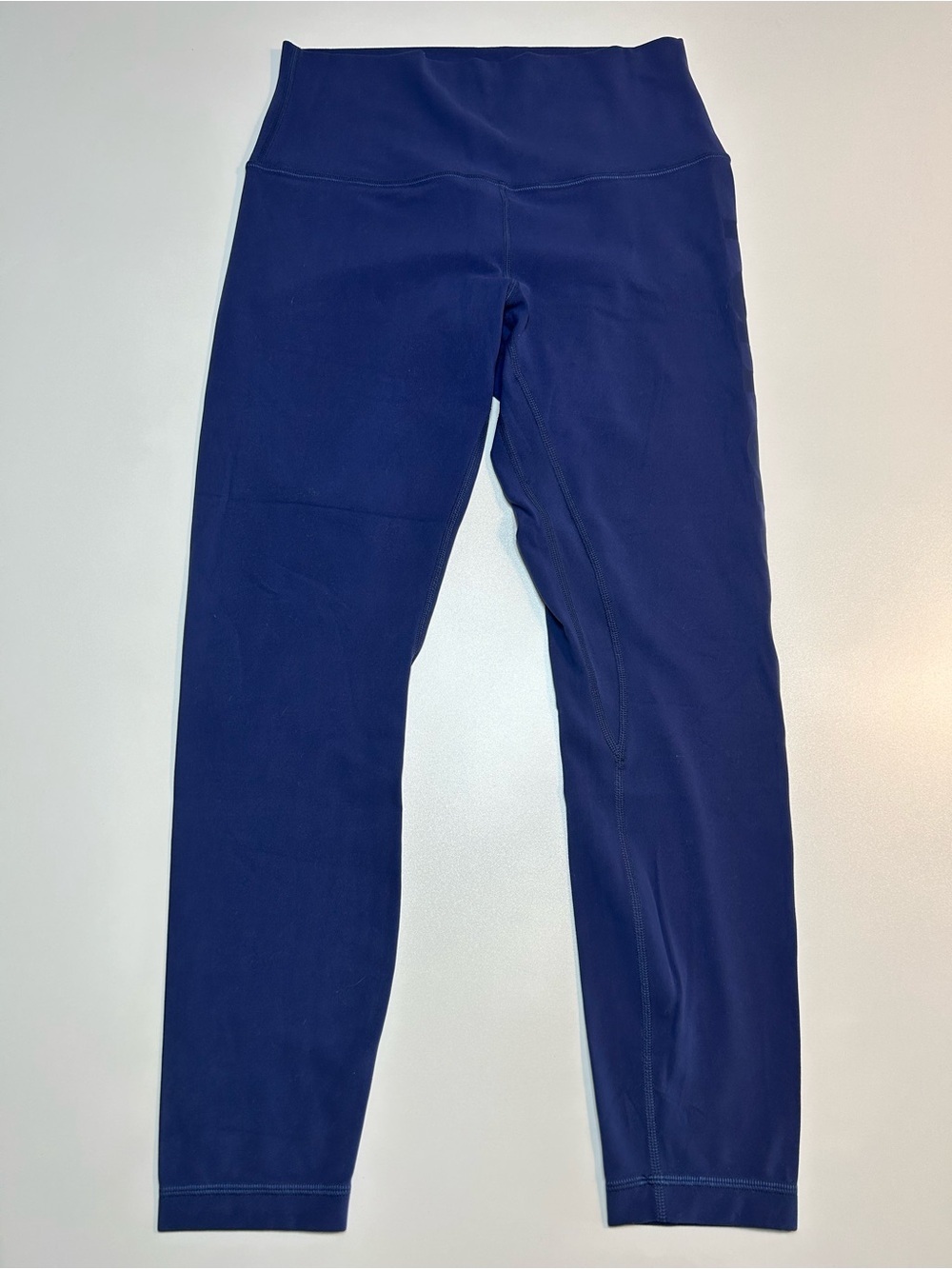 Lululemon Align High-Rise Graphic Logo Leggings Larkspur Blue Yoga Pants